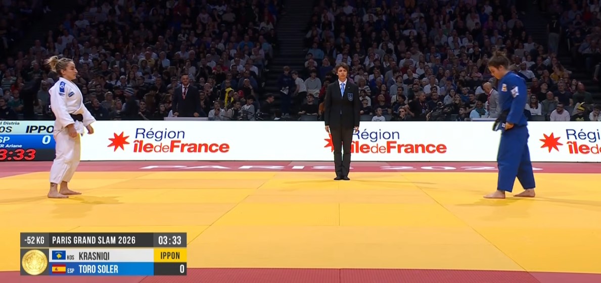 Distria e artë në “Paris Grand Slam 2026”