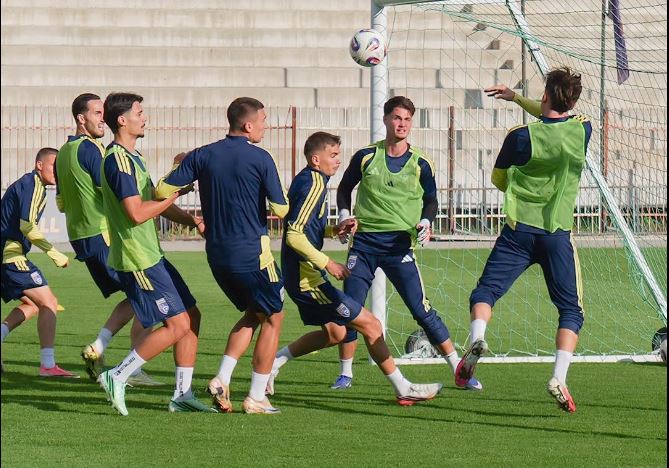 U21-shat e Kosovës vazhdojnë stërvitjet para ndeshjes me Qipron